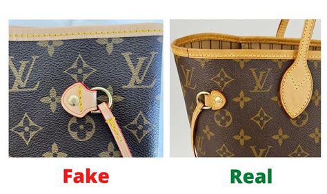 genuine louis vuitton vs fake|Louis Vuitton neverfull copy.